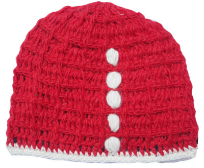 Wool Hat Red CP-030A